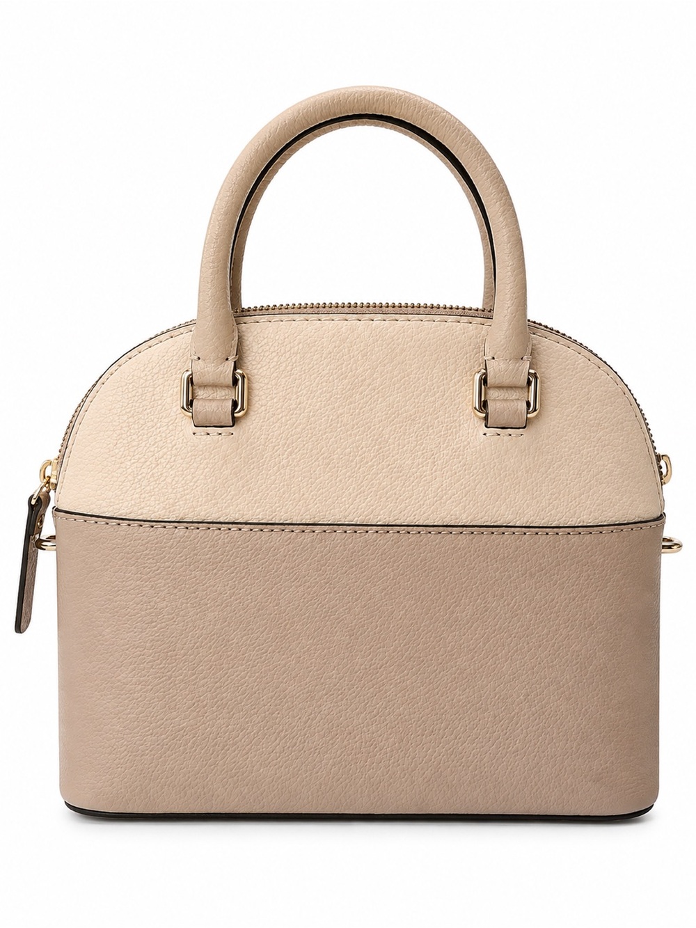kate spade Two-Tone Beige and Cream Dome Satchel - Picture 2 of 5
